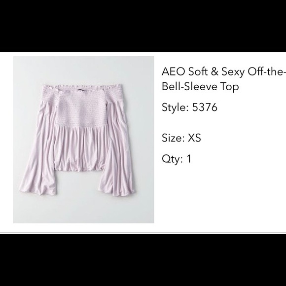 Off the shoulder flare sleeve top - Picture 1 of 1